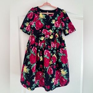 Janie and Jack girls floral elegant dress